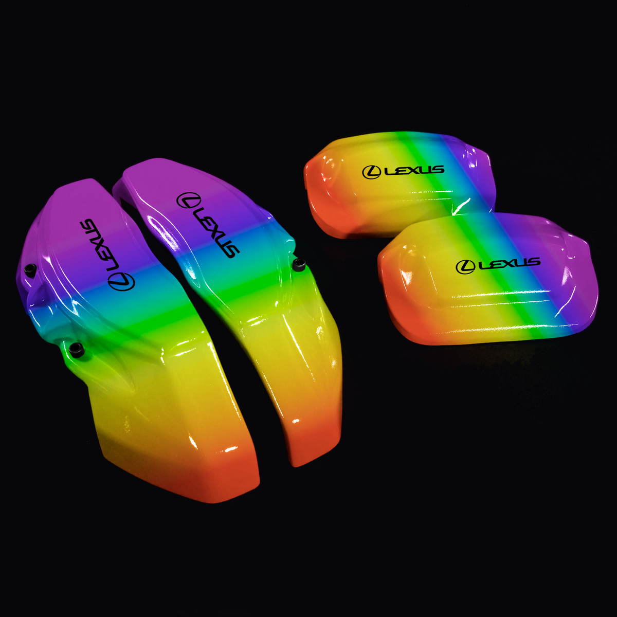 Custom Brake Caliper Covers for Lexus in Custom Color Set of 4 + War