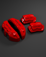 Custom Brake Caliper Covers for Rolls-Royce in Red Color – Set of 4 + Warranty