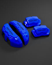 Custom Brake Caliper Covers for Rolls-Royce in Blue Color – Set of 4 + Warranty
