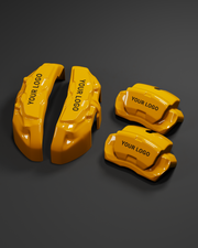 Custom Brake Caliper Covers for Rolls-Royce in Yellow Color – Set of 4 + Warranty