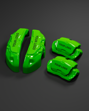 Custom Brake Caliper Covers for Rolls-Royce in Green Color – Set of 4 + Warranty