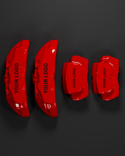Custom Brake Caliper Covers for Rolls-Royce in Red Color – Set of 4 + Warranty