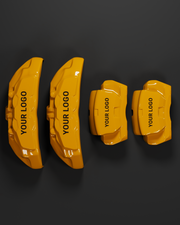 Custom Brake Caliper Covers for Rolls-Royce in Yellow Color – Set of 4 + Warranty
