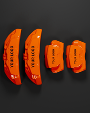 Custom Brake Caliper Covers for Rolls-Royce in Orange Color – Set of 4 + Warranty