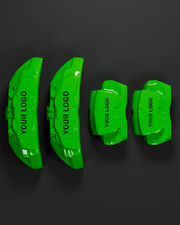 Custom Brake Caliper Covers for Rolls-Royce in Green Color – Set of 4 + Warranty