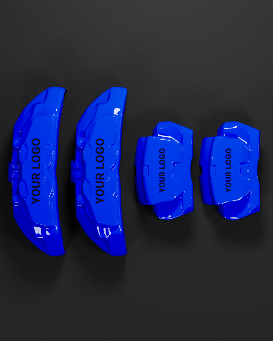 Custom Brake Caliper Covers for Rolls-Royce in Blue Color – Set of 4 + Warranty