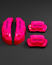 Custom Brake Caliper Covers for Rolls-Royce in Fuchsia Color – Set of 4 + Warranty