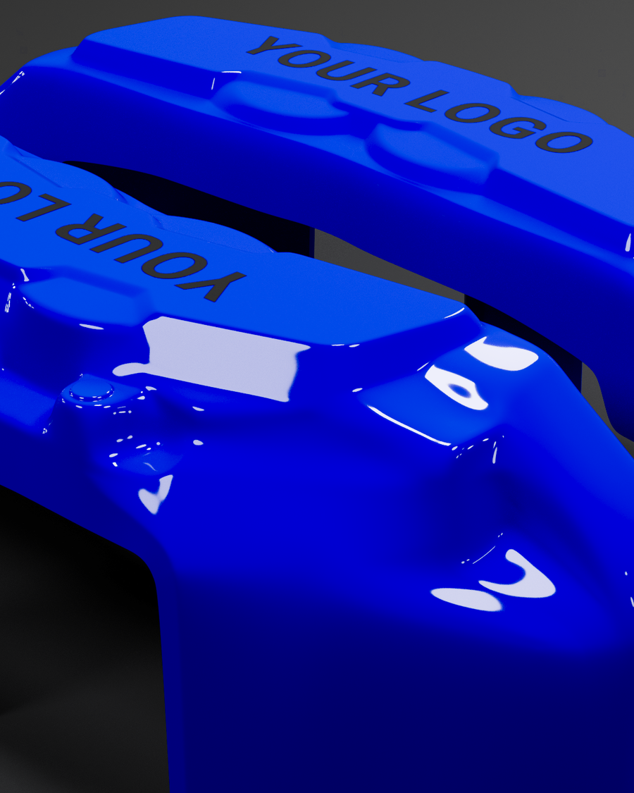 Custom Brake Caliper Covers for Rolls-Royce in Blue Color – Set of 4 + Warranty