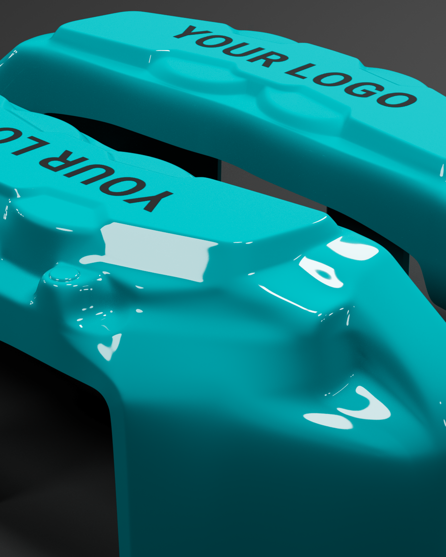 Custom Brake Caliper Covers for Rolls-Royce in Tiffany Color – Set of 4 + Warranty