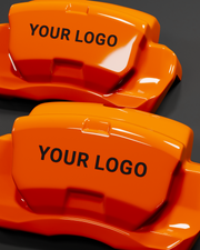 Custom Brake Caliper Covers for Rolls-Royce in Orange Color – Set of 4 + Warranty
