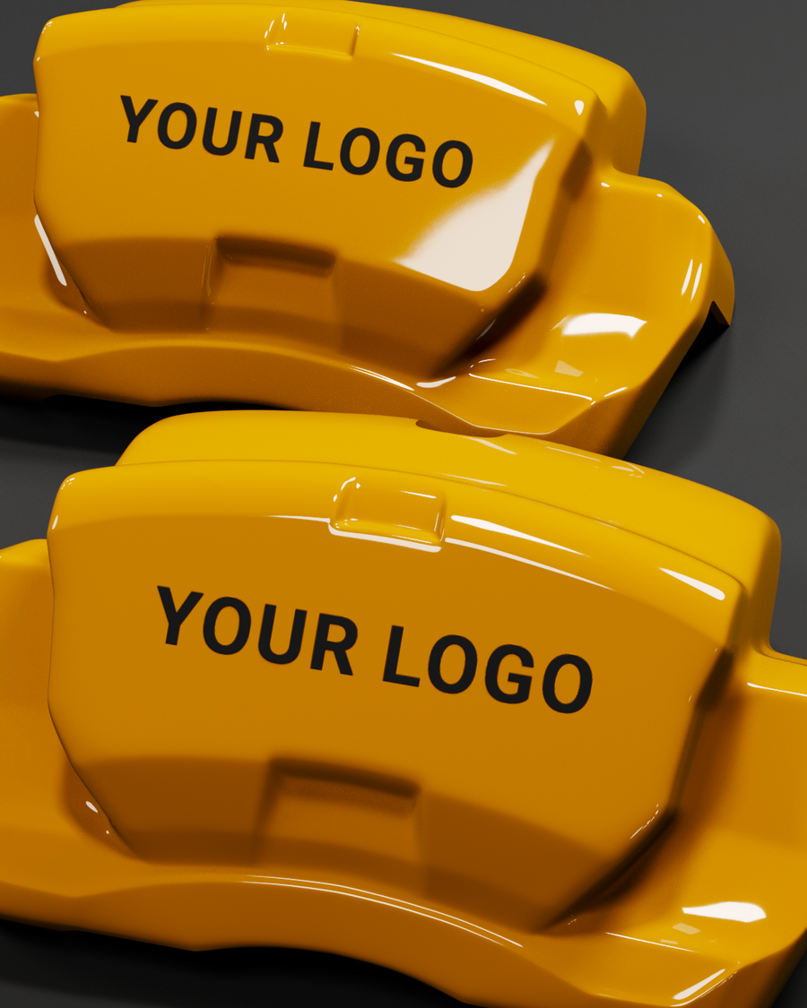 Custom Brake Caliper Covers for Rolls-Royce in Yellow Color – Set of 4 + Warranty