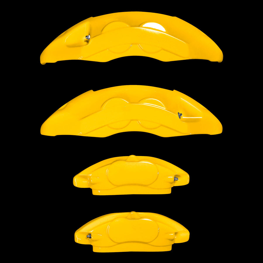 Custom Brake Caliper Covers for BMW – M Style in Yellow Color – Set of 4 + Warranty