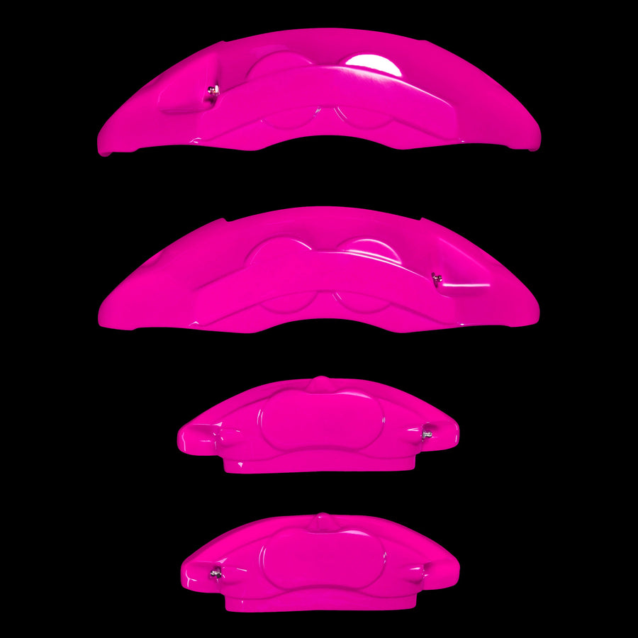 Custom Brake Caliper Covers for BMW – M Style in Fuchsia Color – Set of 4 + Warranty