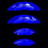 Custom Brake Caliper Covers for Mini in Blue Color – Set of 4 + Warranty