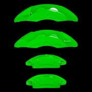Custom Brake Caliper Covers for BMW – M Style in Green Color – Set of 4 + Warranty