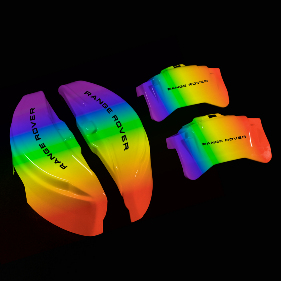 Custom Brake Caliper Covers for Land Rover in Custom Color – Set of 4 + Warranty