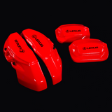 Custom Brake Caliper Covers for Lexus in Red Color – Set of 4 + Warranty