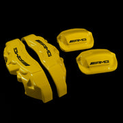Brake Caliper Covers for Mercedes-Benz G63 2018-2024 – AMG Style in Yellow Color – Set of 4 + Warranty
