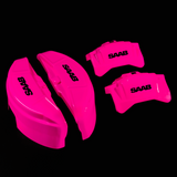 Custom Brake Caliper Covers for Saab in Fuchsia Color – Set of 4 + Warranty