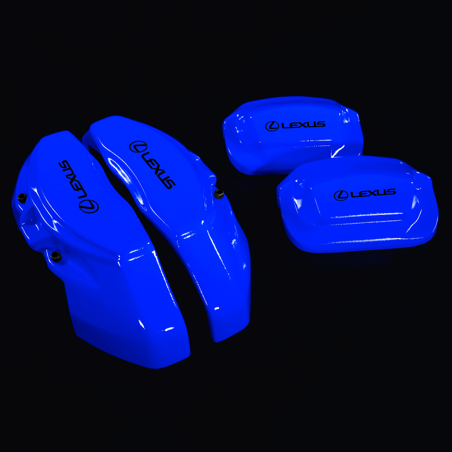 Custom Brake Caliper Covers for Lexus in Blue Color – Set of 4 + Warranty