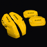 Custom Brake Caliper Covers for Lexus in Yellow Color – Set of 4 + Warranty