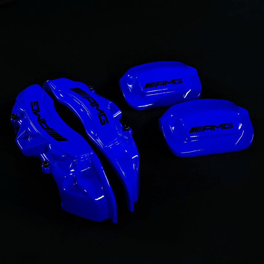 Brake Caliper Covers for Mercedes-Benz G550 2018-2024 – AMG Style in Blue Color – Set of 4 + Warranty