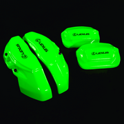 Custom Brake Caliper Covers for Lexus in Green Color – Set of 4 + Warranty