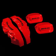 Brake Caliper Covers for Mercedes-Benz G63 2019-2025 – AMG Style in Red Color – Set of 4 + Warranty