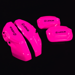 Custom Brake Caliper Covers for Lexus in Fuchsia Color – Set of 4 + Warranty