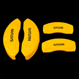 Custom Brake Caliper Covers for Saturn in Yellow Color – Set of 4 + Warranty