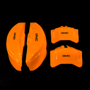 Custom Brake Caliper Covers for GMC in Orange Color – Set of 4 + Warranty