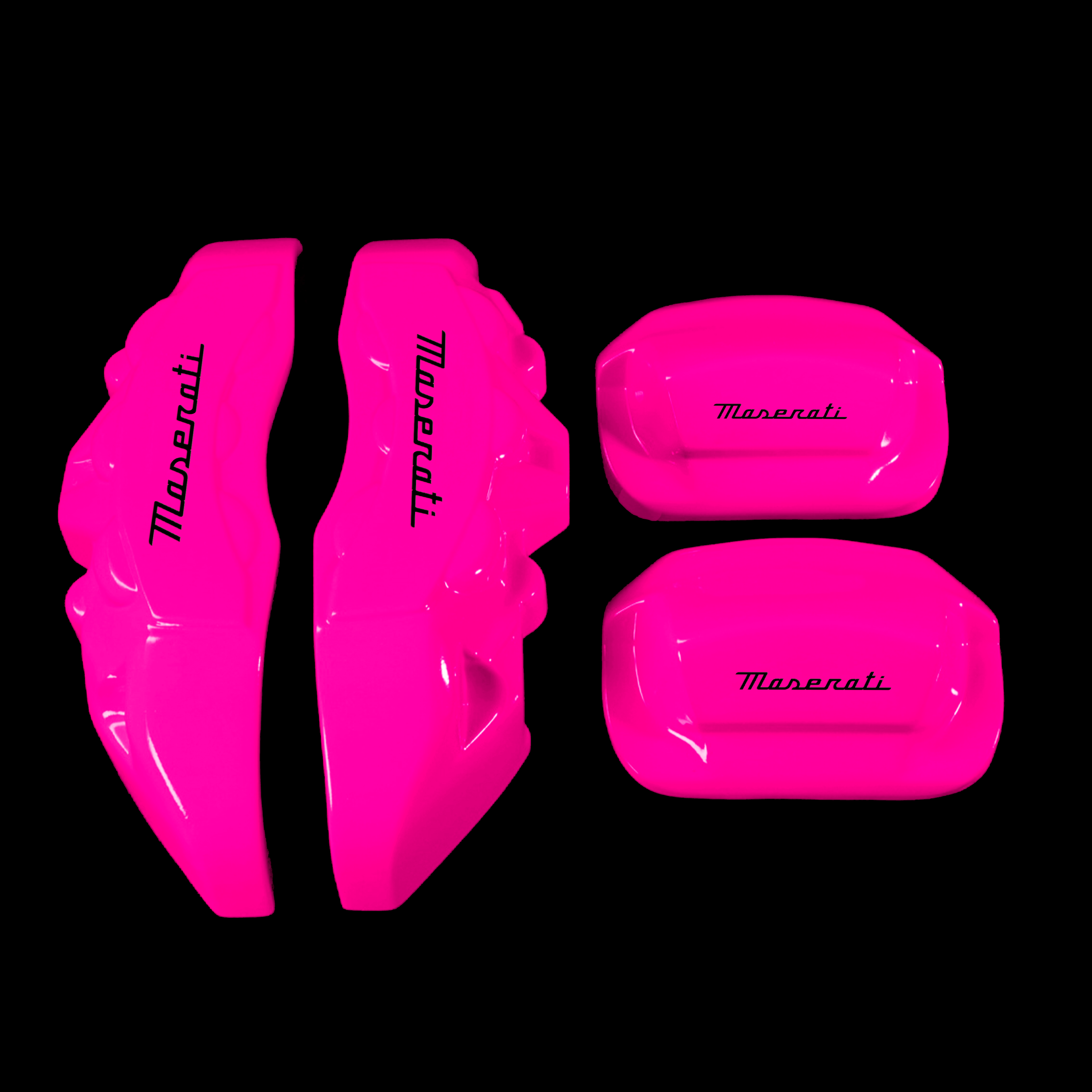 Custom Brake Caliper Covers for Maserati in Fuchsia Color – Set of 4 + Warranty