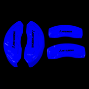 Custom Brake Caliper Covers for Mitsubishi in Blue Color – Set of 4 + Warranty