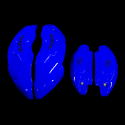 Custom Brake Caliper Covers for Subaru in Blue Color – Set of 4 + Warranty
