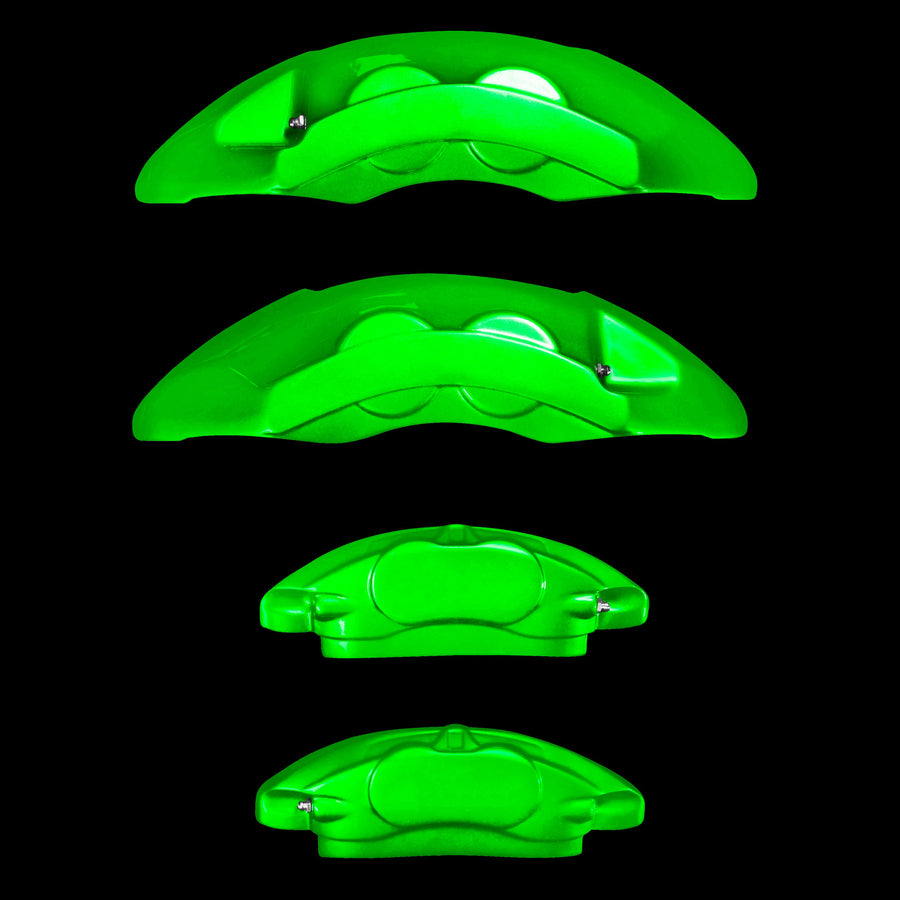 Custom Brake Caliper Covers for BMW – M Style in Green Color – Set of 4 + Warranty