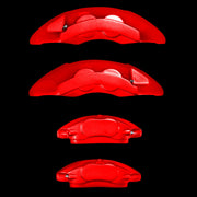 Custom Brake Caliper Covers for BMW in Red Color – Set of 4 + Warranty
