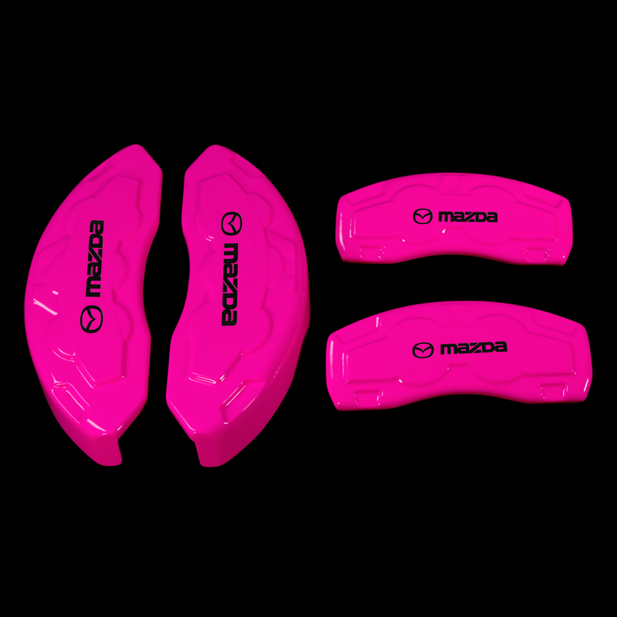 Custom Brake Caliper Covers for Mazda in Fuchsia Color – Set of 4 + Warranty