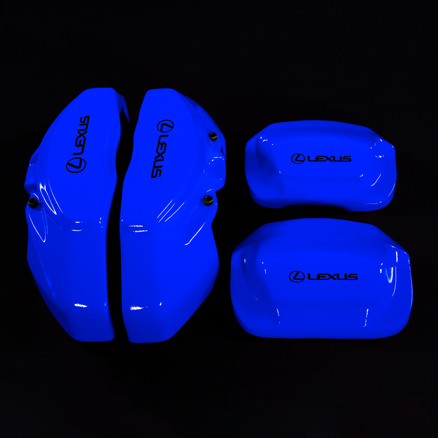 Custom Brake Caliper Covers for Lexus in Blue Color – Set of 4 + Warranty