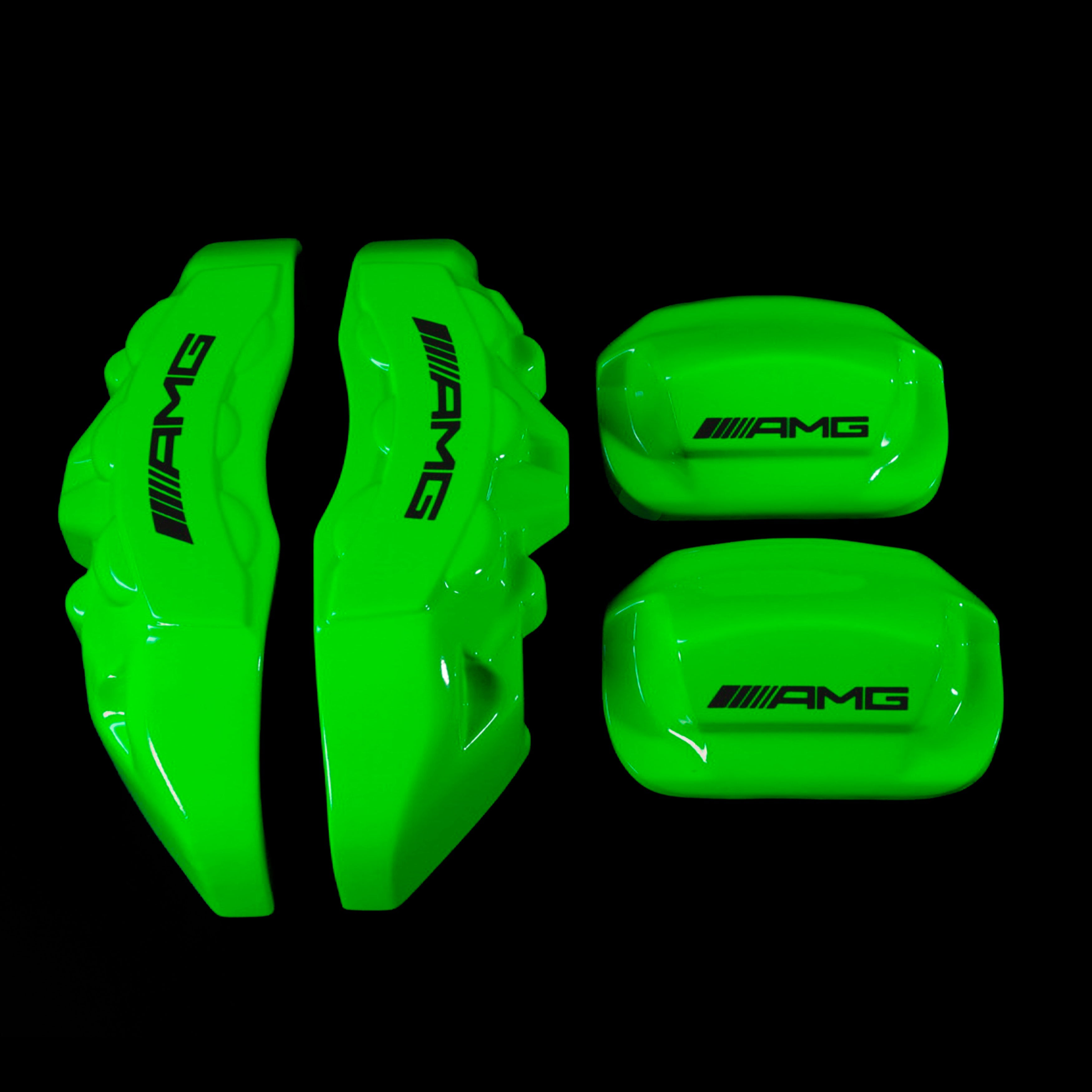 Brake Caliper Covers for Mercedes-Benz G63 2018-2024 – AMG Style in Green Color – Set of 4 + Warranty