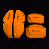 Custom Brake Caliper Covers for Lexus in Orange Color – Set of 4 + Warranty