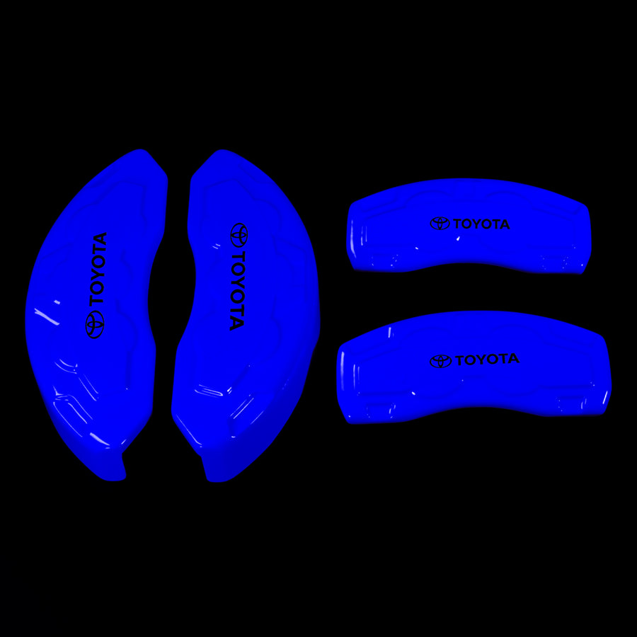 Custom Brake Caliper Covers for Toyota in Blue Color – Set of 4 + Warranty