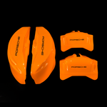 Custom Brake Caliper Covers for Porsche in Orange Color – Set of 4 + Warranty