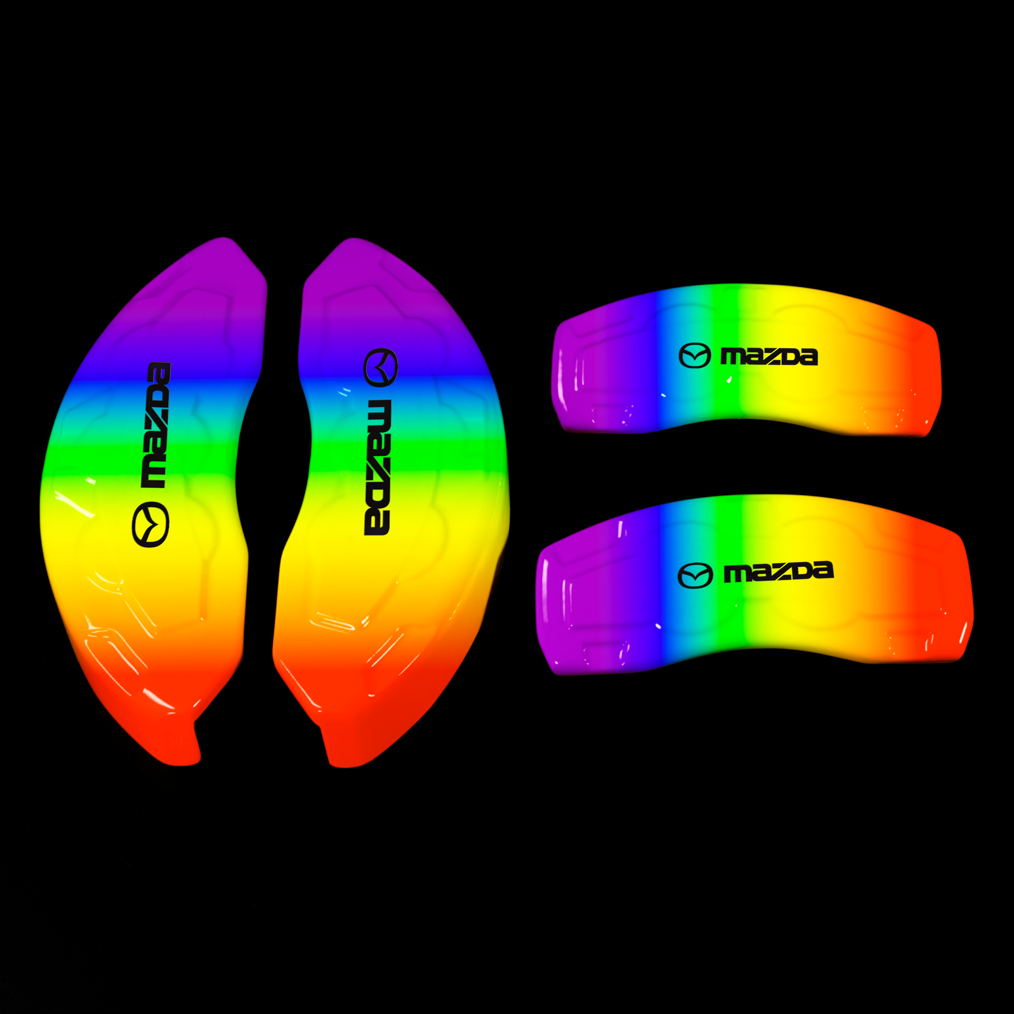 Custom Brake Caliper Covers for Mazda in Custom Color – Set of 4 + Warranty