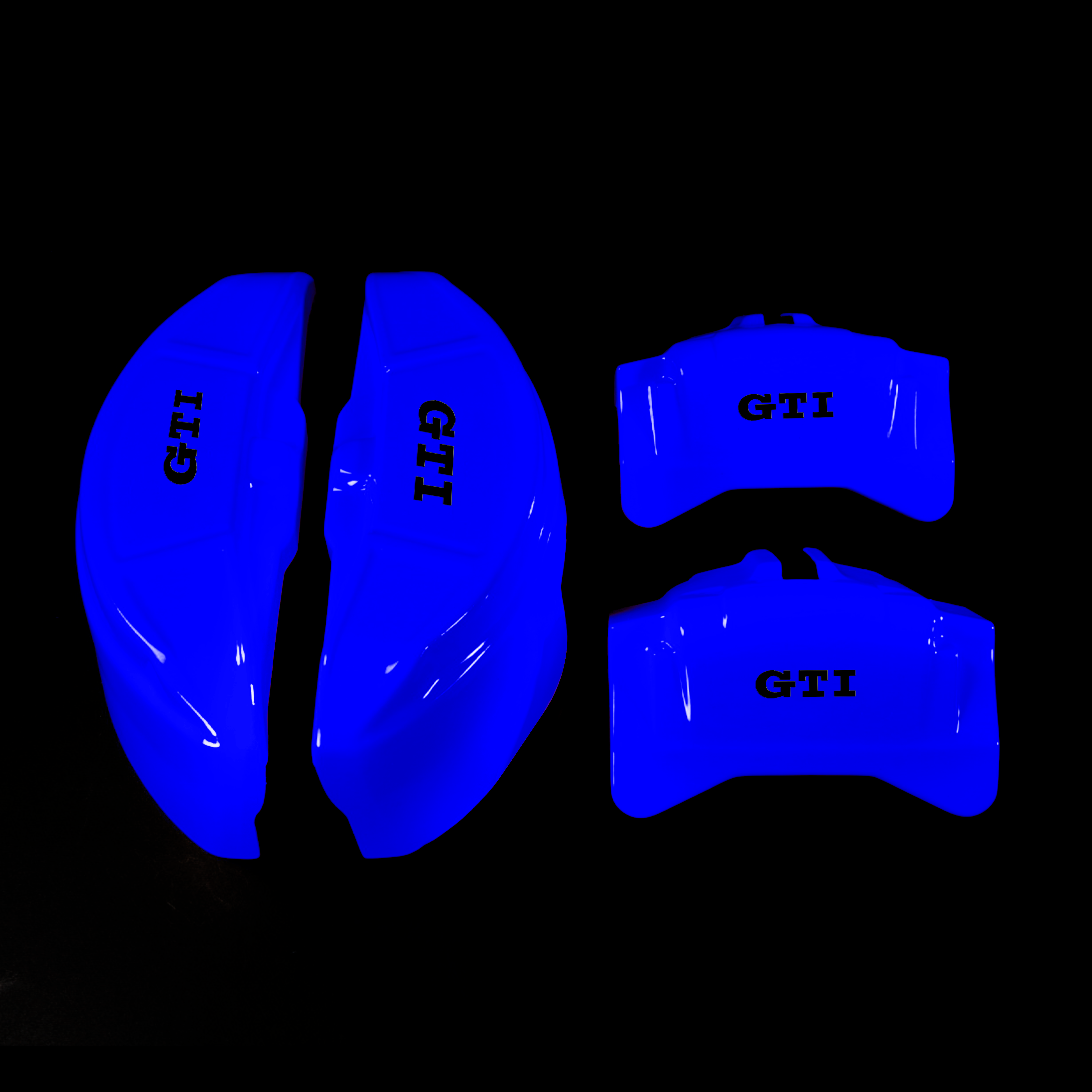 Custom Brake Caliper Covers for Volkswagen in Blue Color – Set of 4 + Warranty