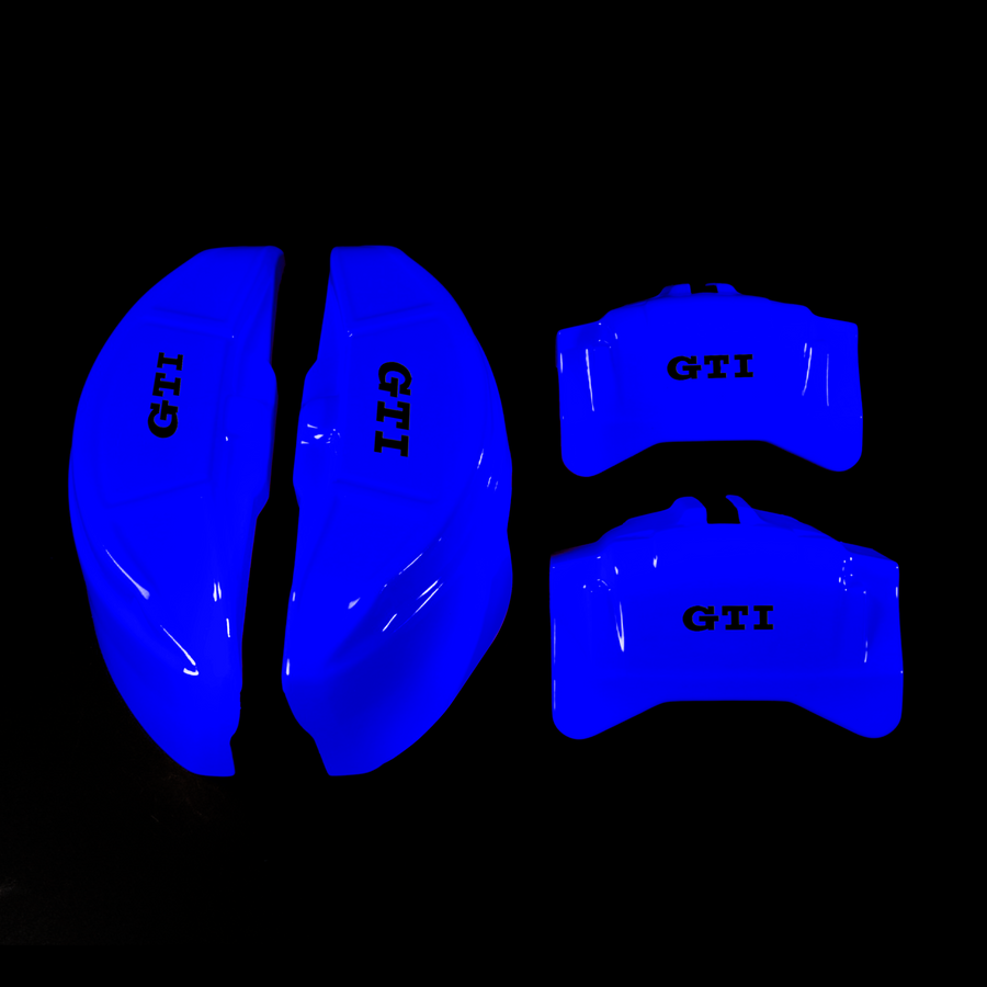 Custom Brake Caliper Covers for Volkswagen in Blue Color – Set of 4 + Warranty