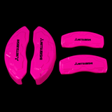 Custom Brake Caliper Covers for Mitsubishi in Fuchsia Color – Set of 4 + Warranty