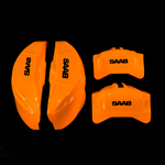 Custom Brake Caliper Covers for Saab in Orange Color – Set of 4 + Warranty