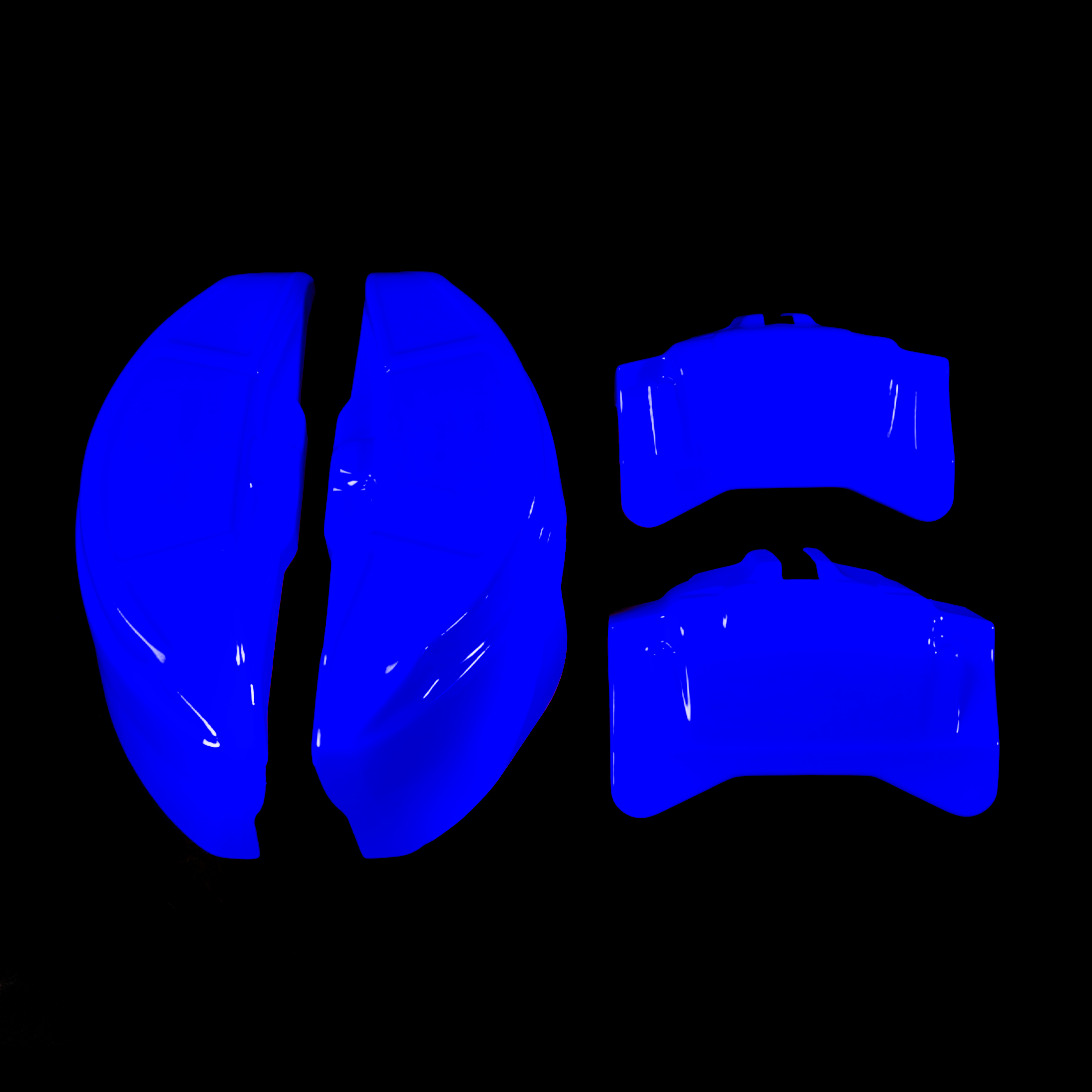 Custom Brake Caliper Covers for Buick in Blue Color – Set of 4 + Warranty