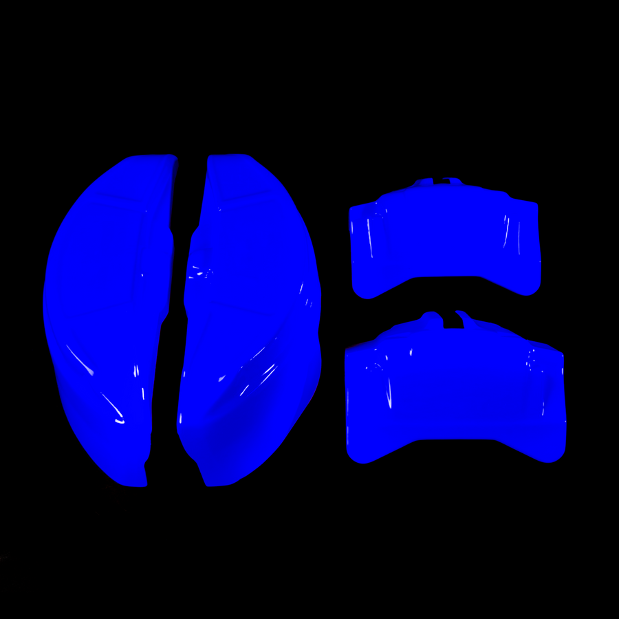 Custom Brake Caliper Covers for Buick in Blue Color – Set of 4 + Warranty