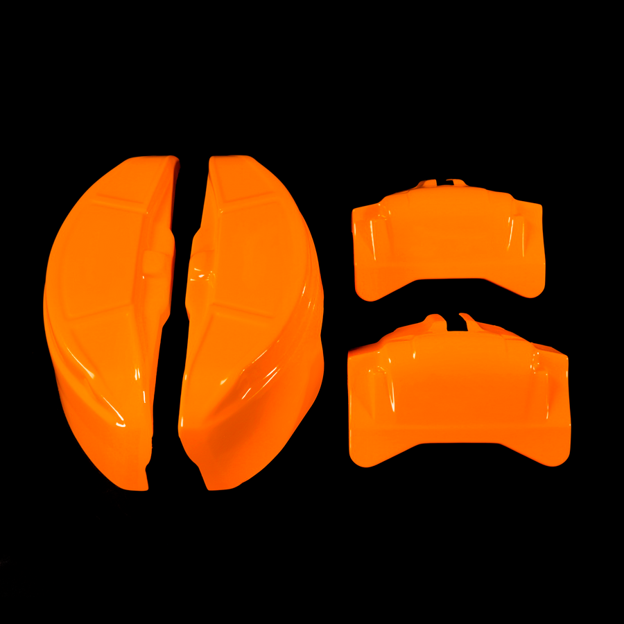 Custom Brake Caliper Covers for Buick in Orange Color – Set of 4 + Warranty